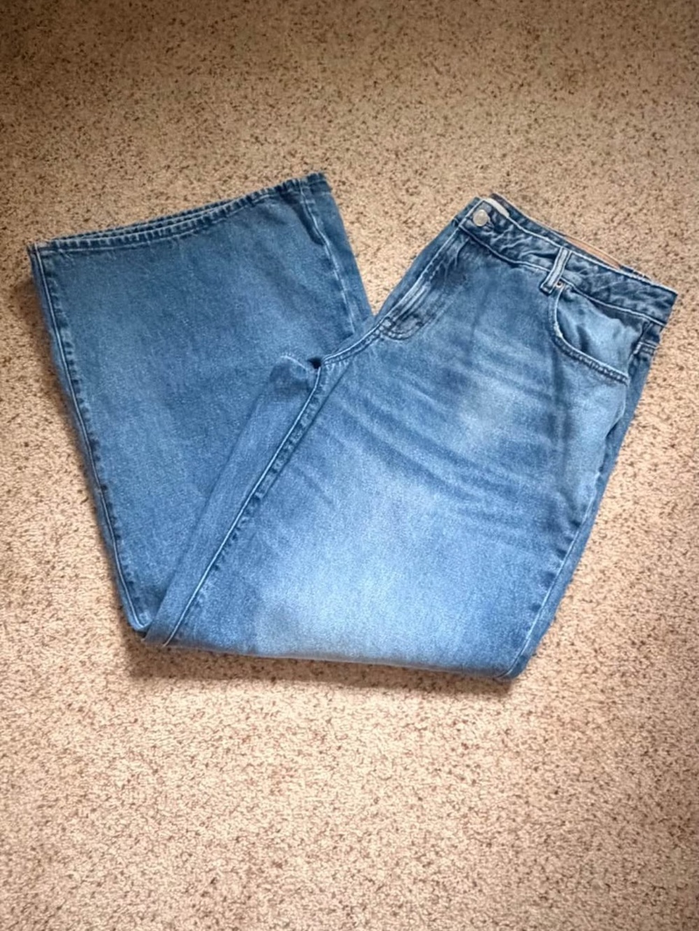 PacSun Women’s Blue Casey Wide Leg Denim Jeans